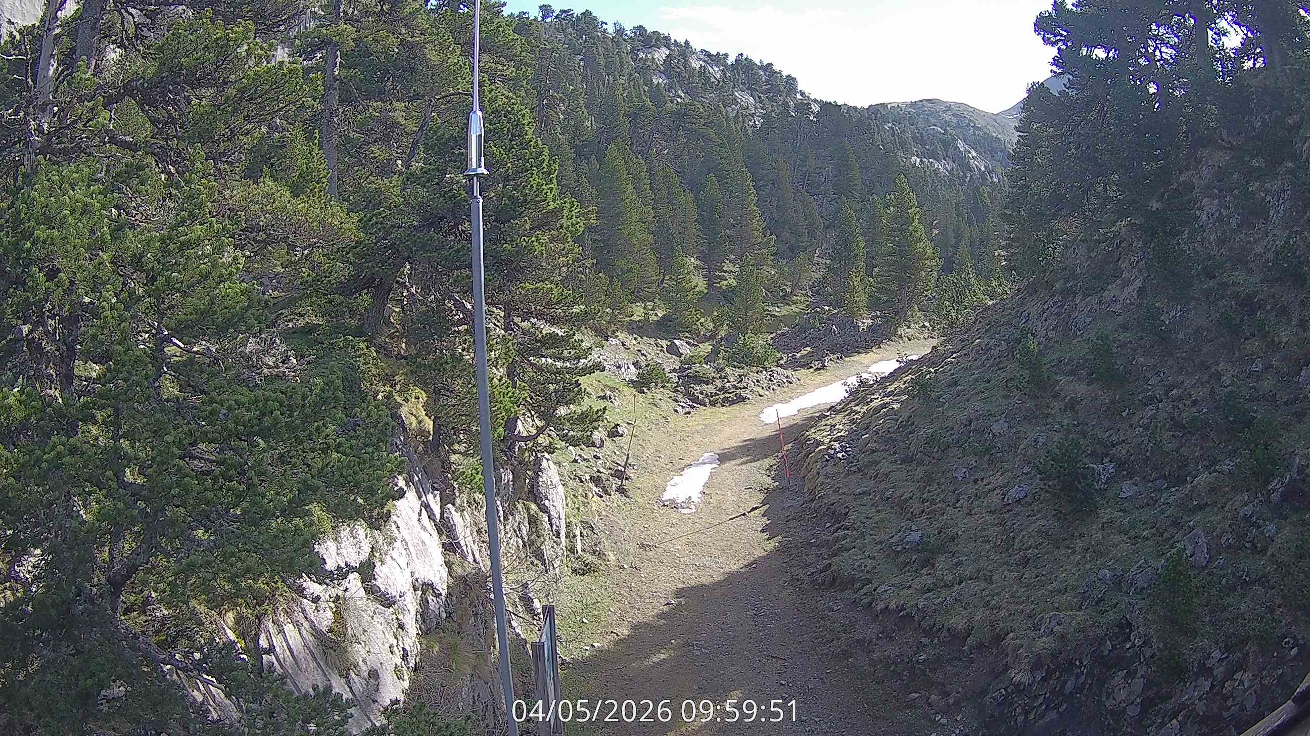 Webcam en La Contienda - Pistas, Larra-Belagua (Pirineo Navarro)