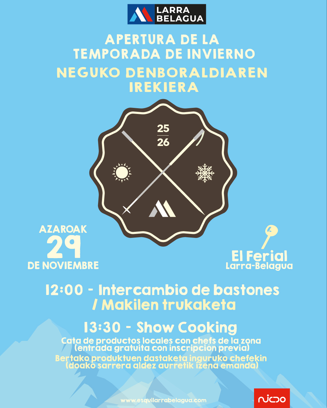 Bienvenida al invierno en El Ferial