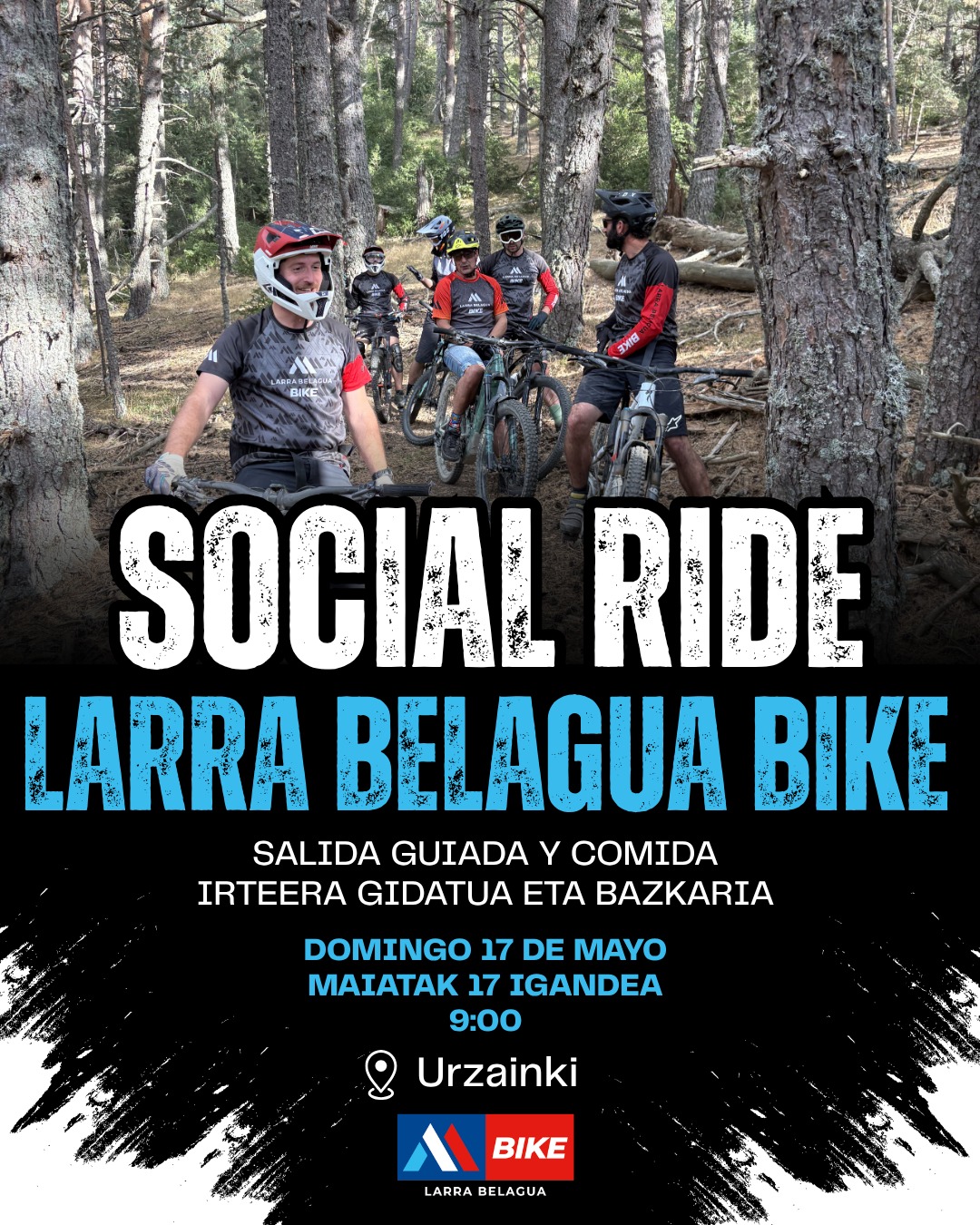 ¡El 17 de mayo te invitamos a inaugurar la nueva temporada bike!