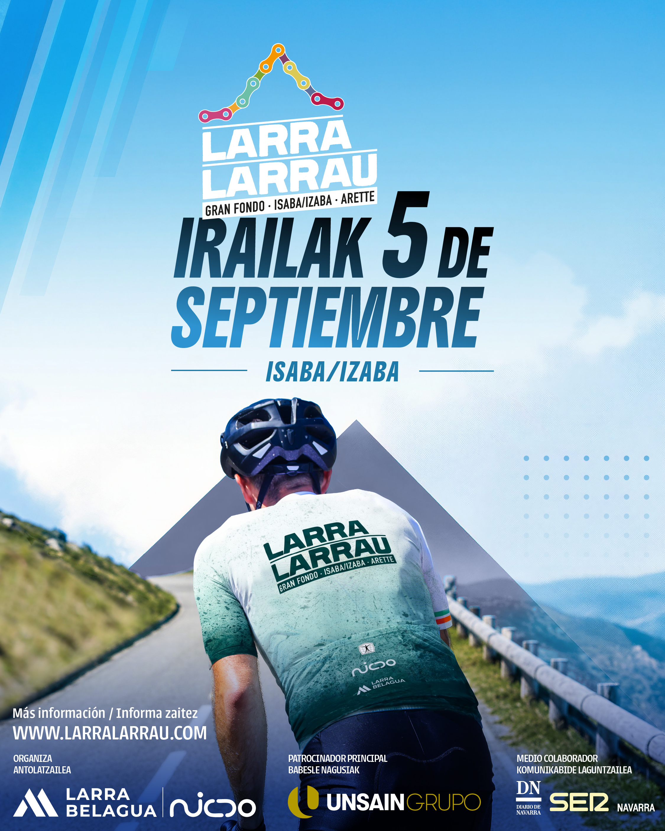 ¡Vuelve la LARRA LARRAU el 5 de septiembre!